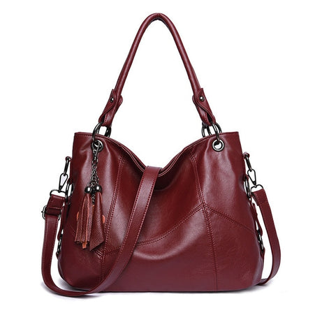 Designed Crossbody Leather Bag For Women