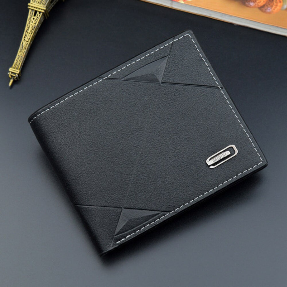 Men's Luxury, Short and Slim Leather Wallet