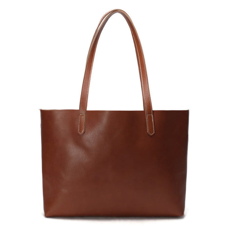 Vintage Genuine Leather Women Tote Bag, Shopping Bag, Shoulder Bag